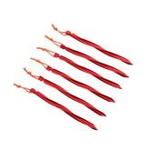 ASTA GEAR Aluminum alloy Spiral tent stakes Hammock camping nail Tarps 25cm  Bold and long